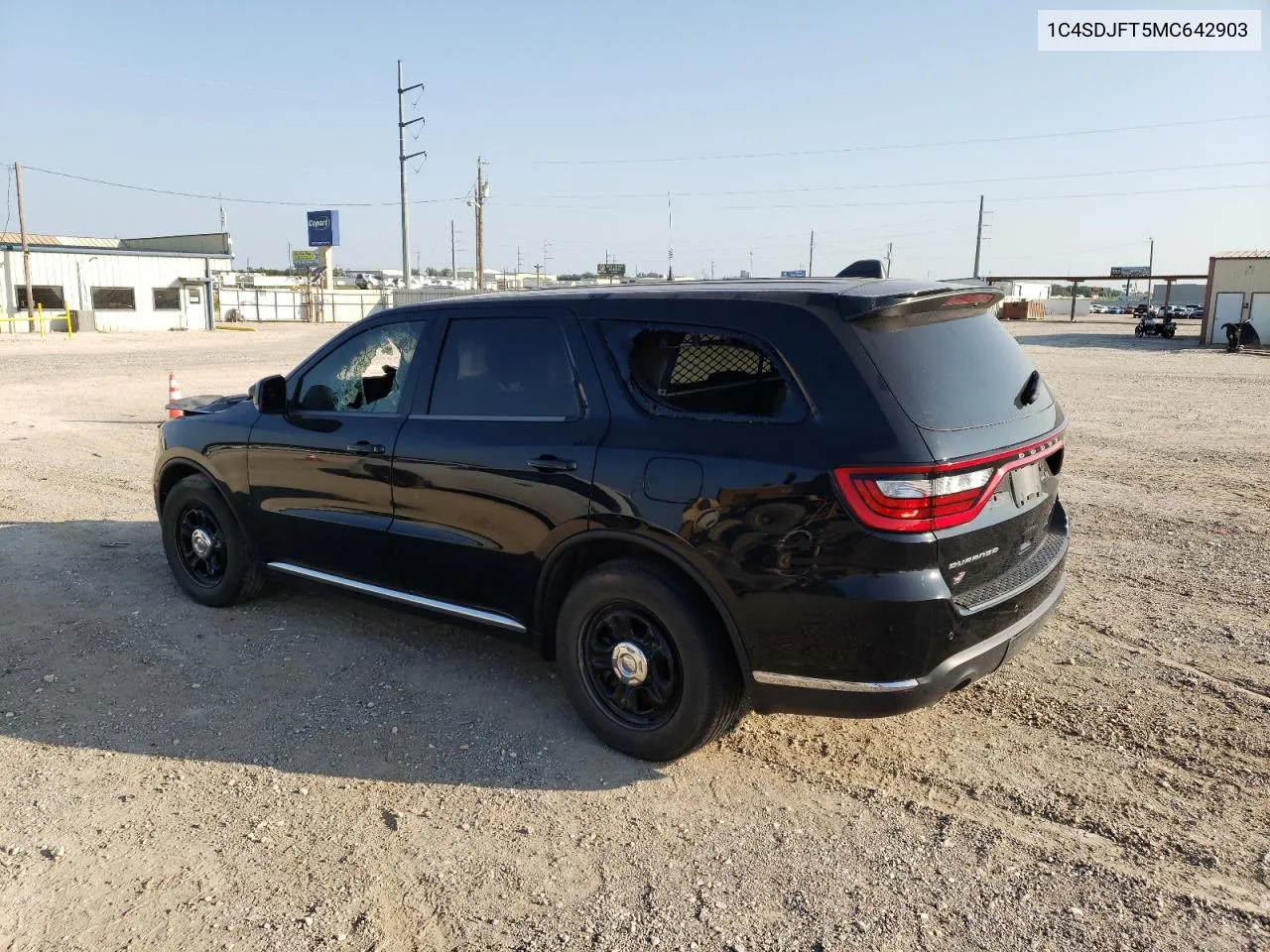 2021 Dodge Durango Pursuit VIN: 1C4SDJFT5MC642903 Lot: 66401724