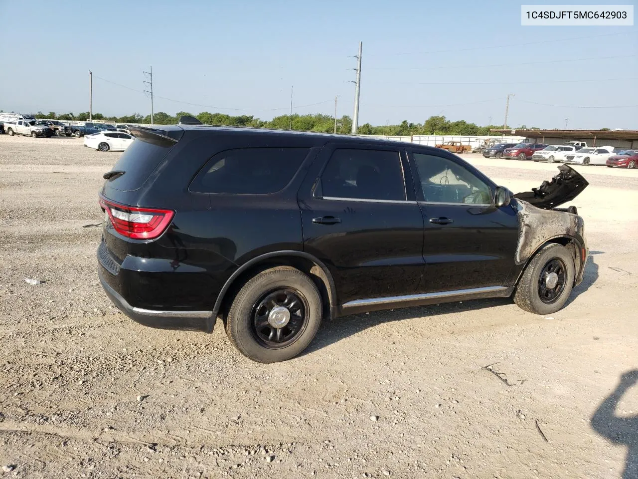 2021 Dodge Durango Pursuit VIN: 1C4SDJFT5MC642903 Lot: 66401724