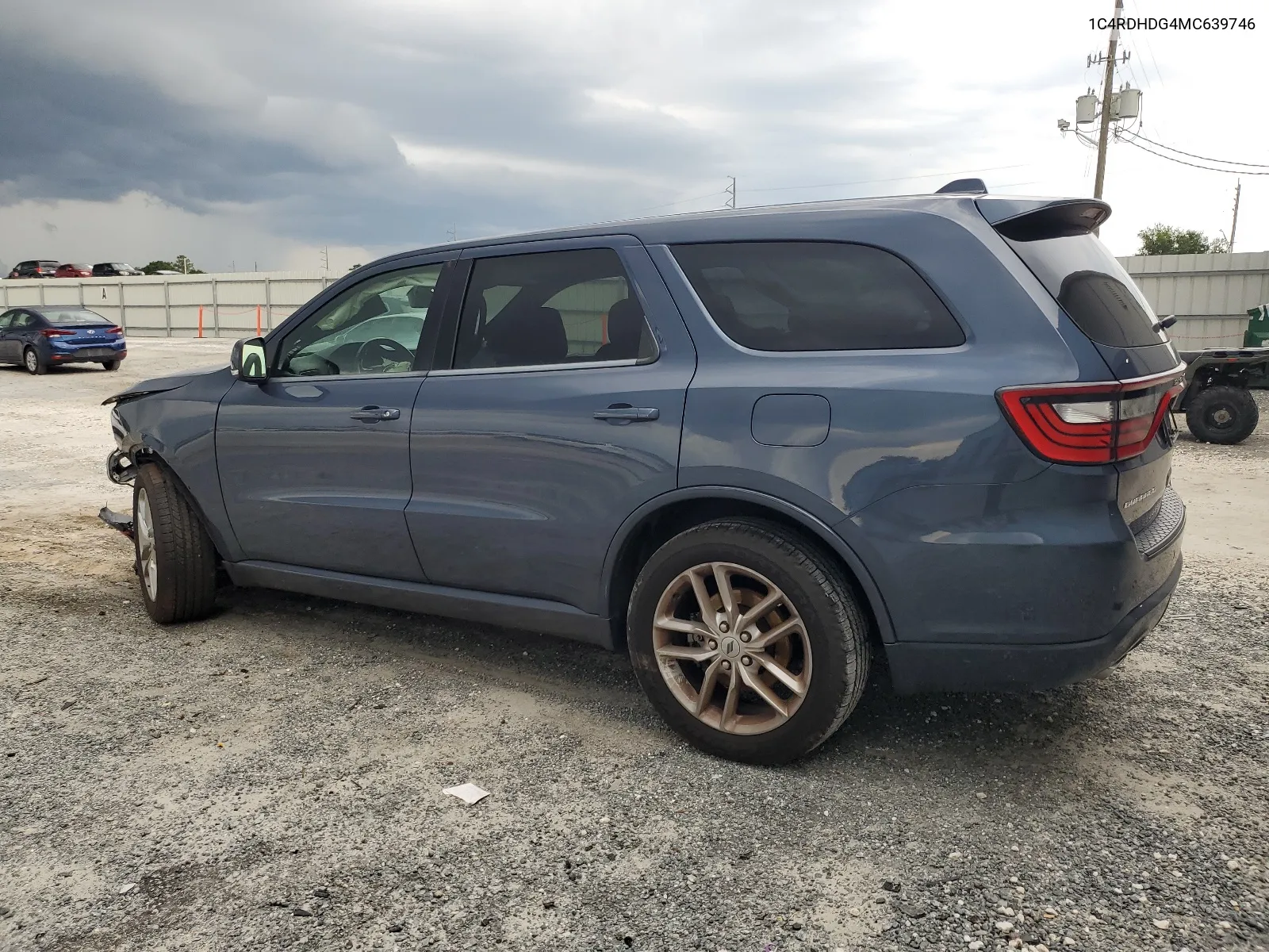 2021 Dodge Durango Gt VIN: 1C4RDHDG4MC639746 Lot: 67037874