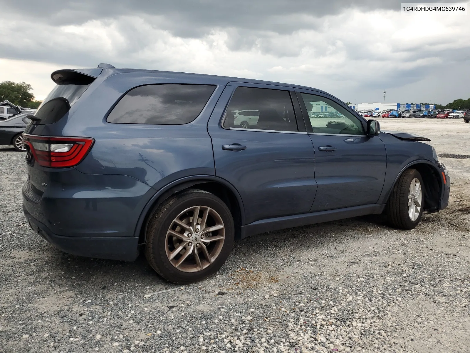 2021 Dodge Durango Gt VIN: 1C4RDHDG4MC639746 Lot: 67037874