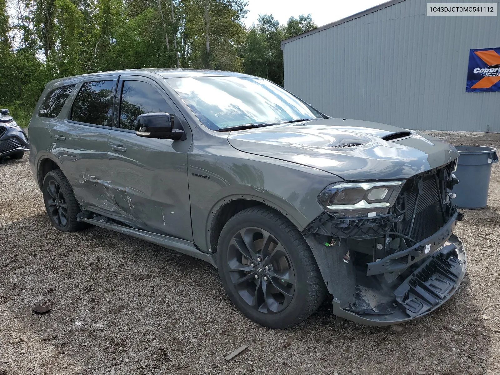 2021 Dodge Durango R/T VIN: 1C4SDJCT0MC541112 Lot: 67237854