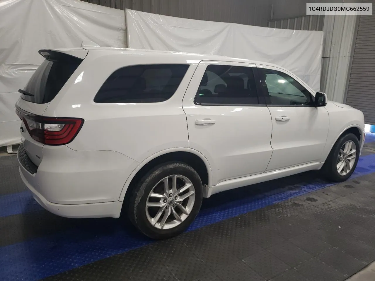 2021 Dodge Durango Gt VIN: 1C4RDJDG0MC662559 Lot: 68036524