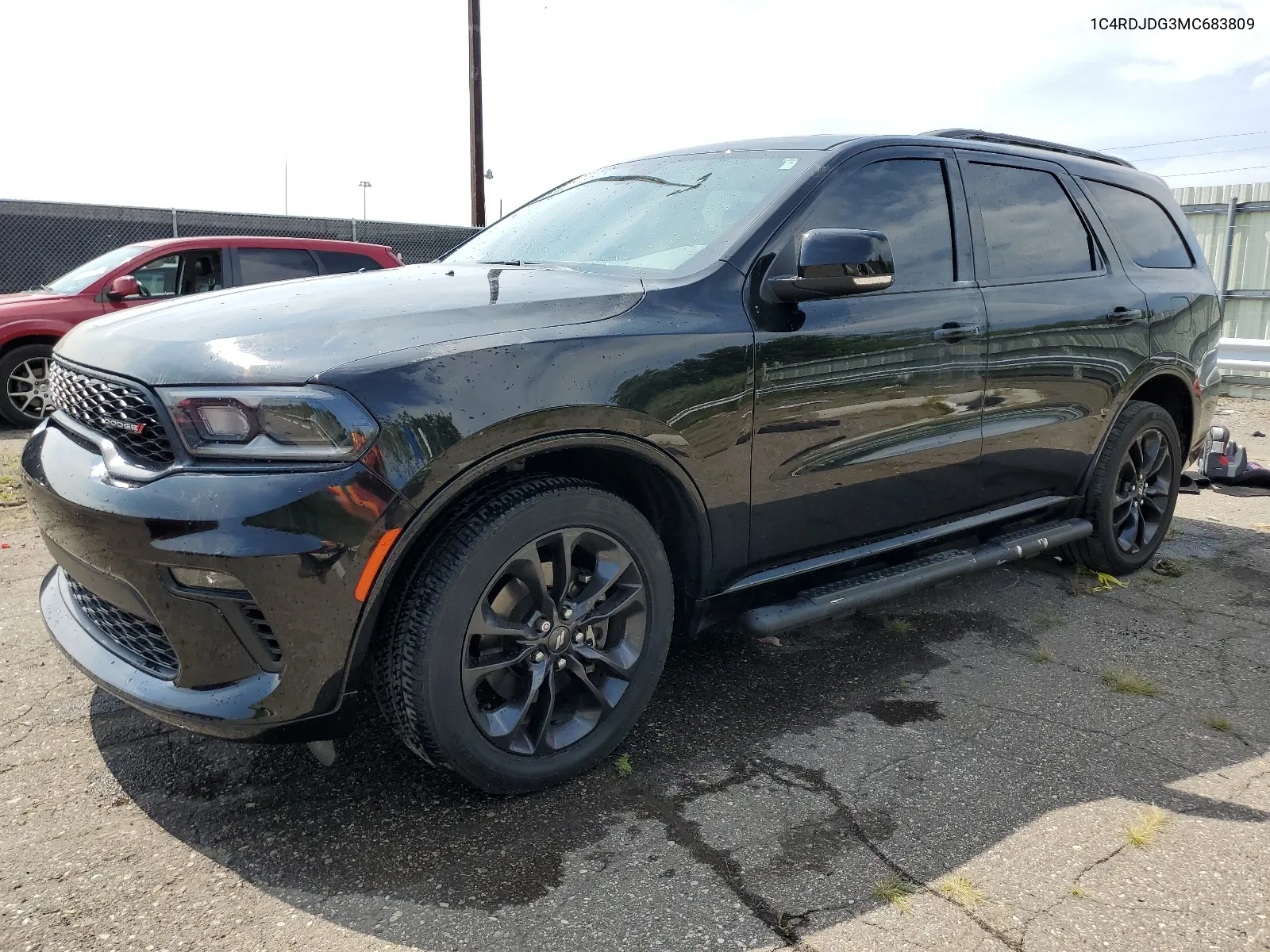 2021 Dodge Durango Gt VIN: 1C4RDJDG3MC683809 Lot: 68797614