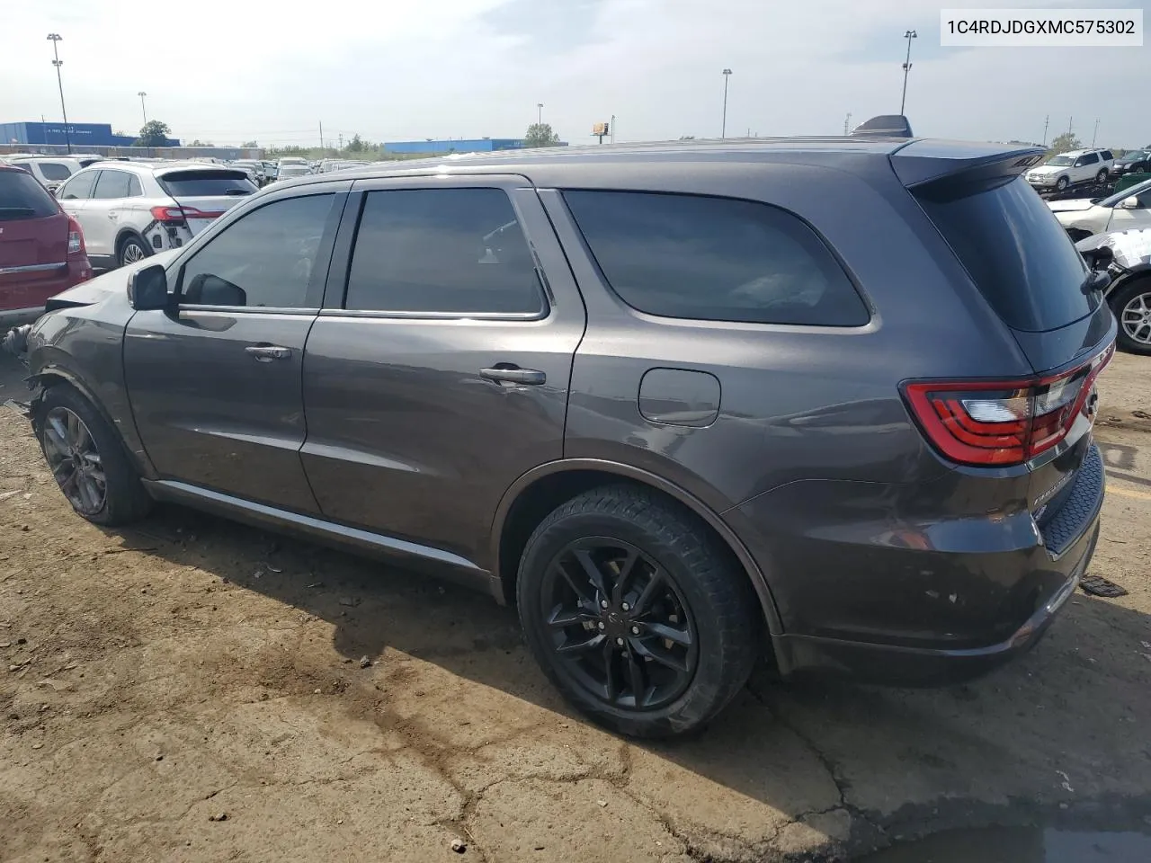 2021 Dodge Durango Gt VIN: 1C4RDJDGXMC575302 Lot: 68918714