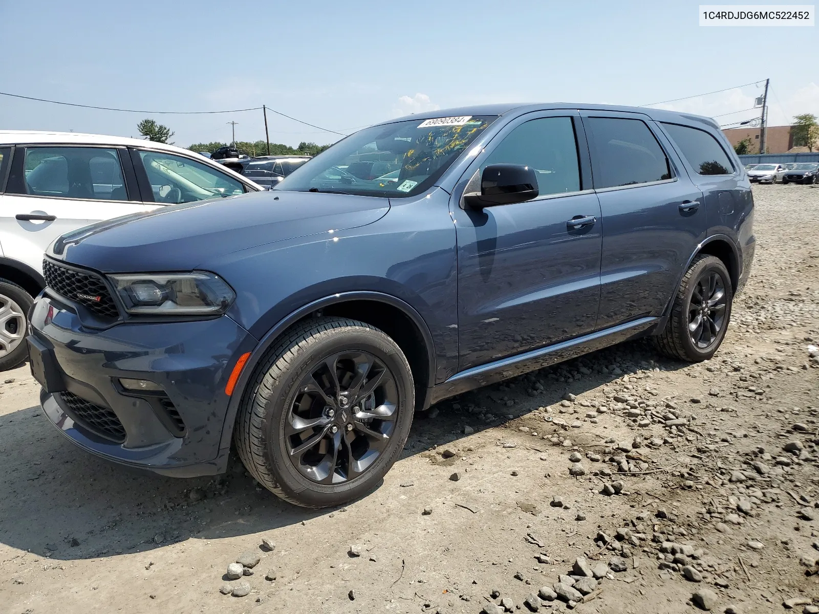 2021 Dodge Durango Gt VIN: 1C4RDJDG6MC522452 Lot: 69090384