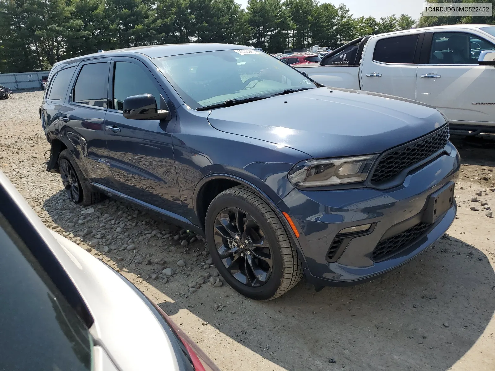 2021 Dodge Durango Gt VIN: 1C4RDJDG6MC522452 Lot: 69090384