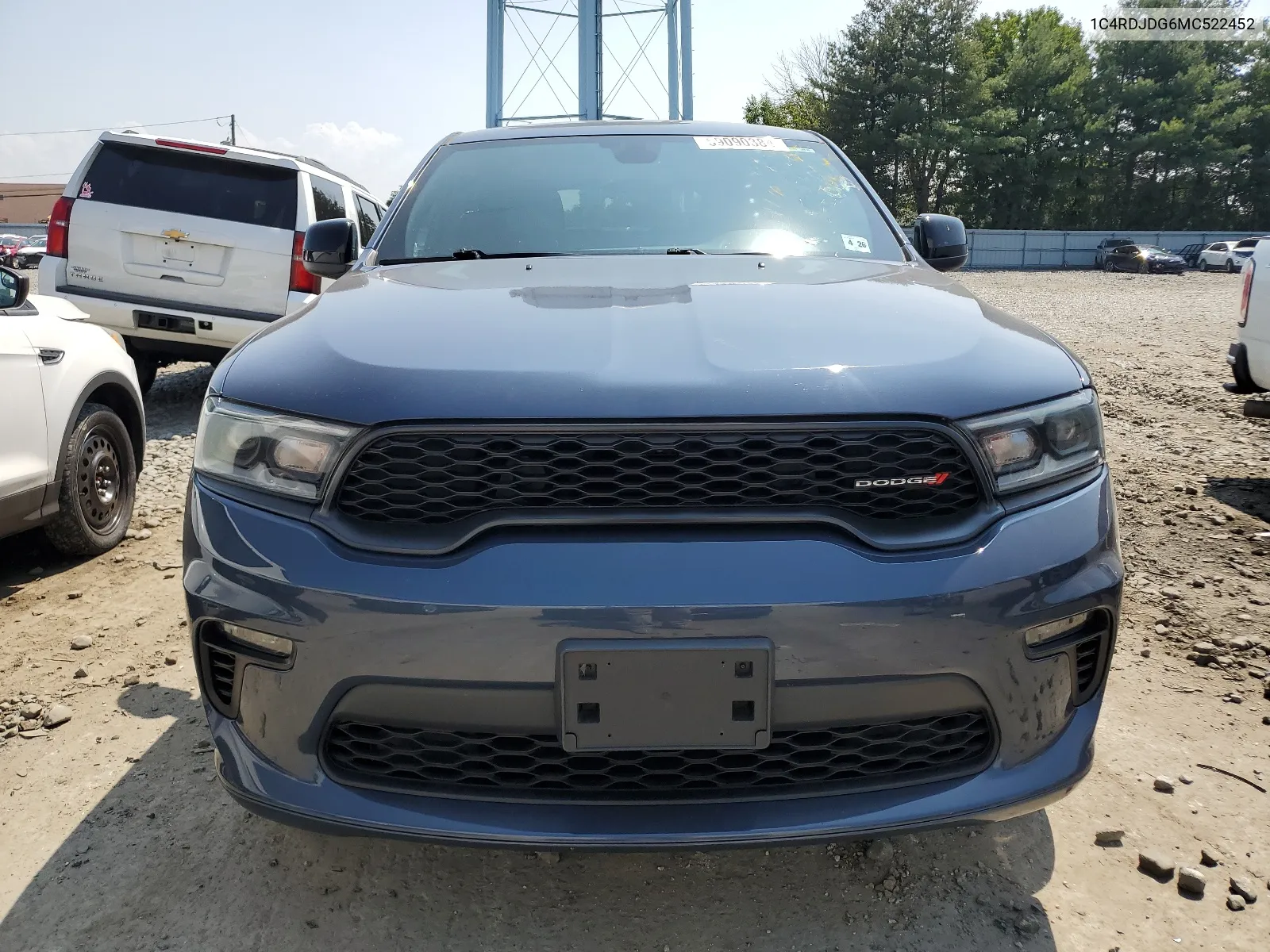 2021 Dodge Durango Gt VIN: 1C4RDJDG6MC522452 Lot: 69090384