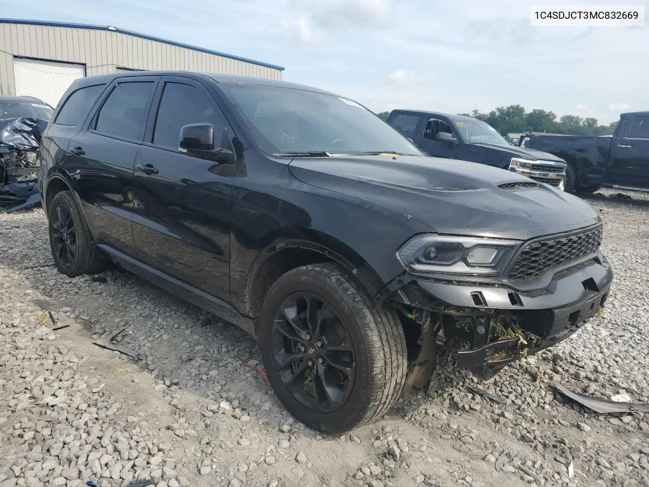 2021 Dodge Durango R/T VIN: 1C4SDJCT3MC832669 Lot: 69426304