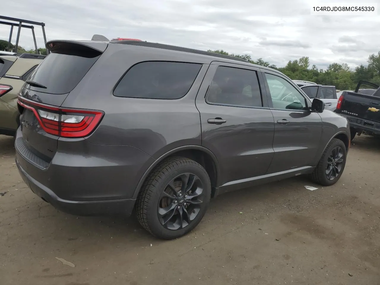 1C4RDJDG8MC545330 2021 Dodge Durango Gt