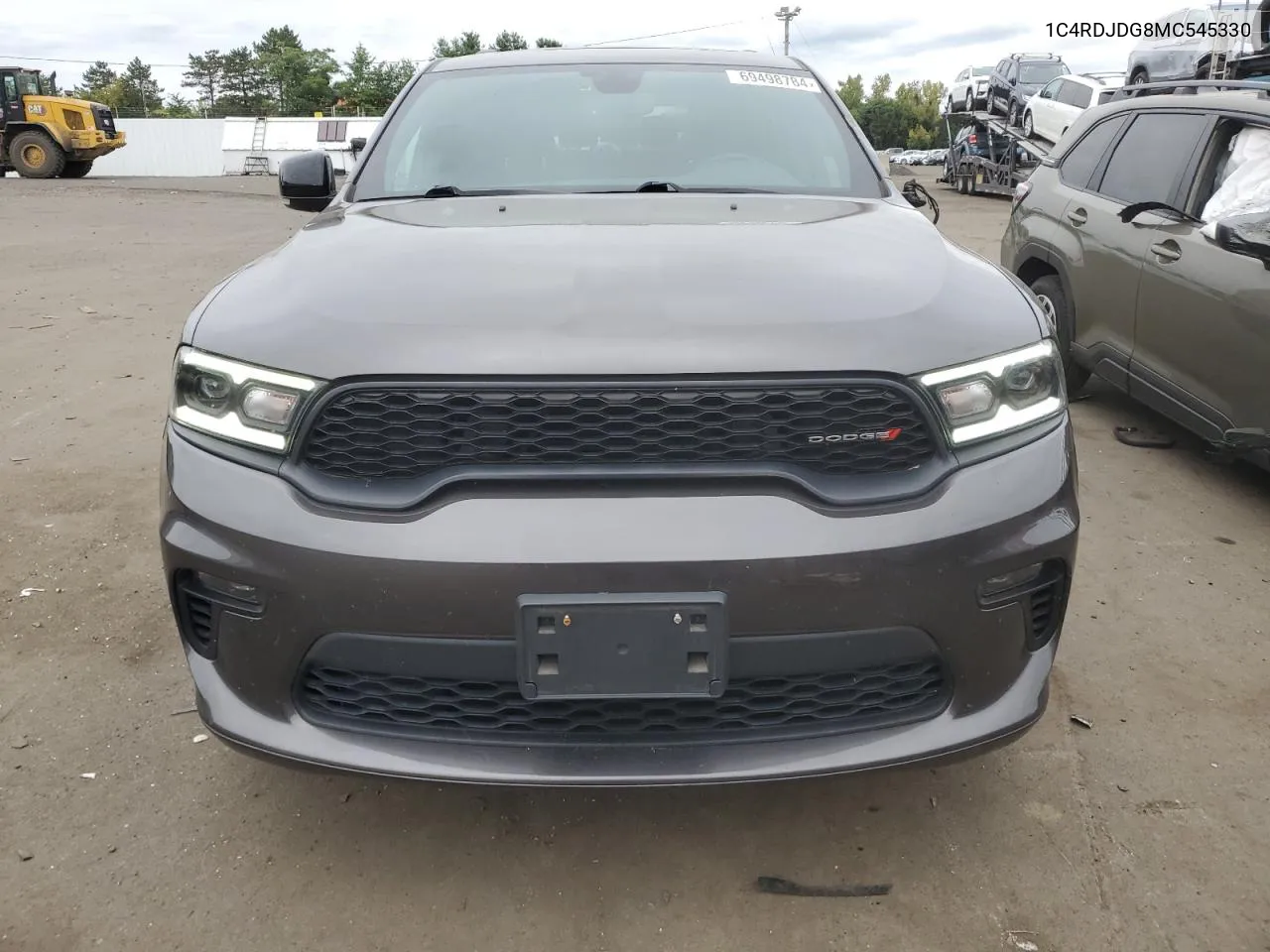 2021 Dodge Durango Gt VIN: 1C4RDJDG8MC545330 Lot: 69498784