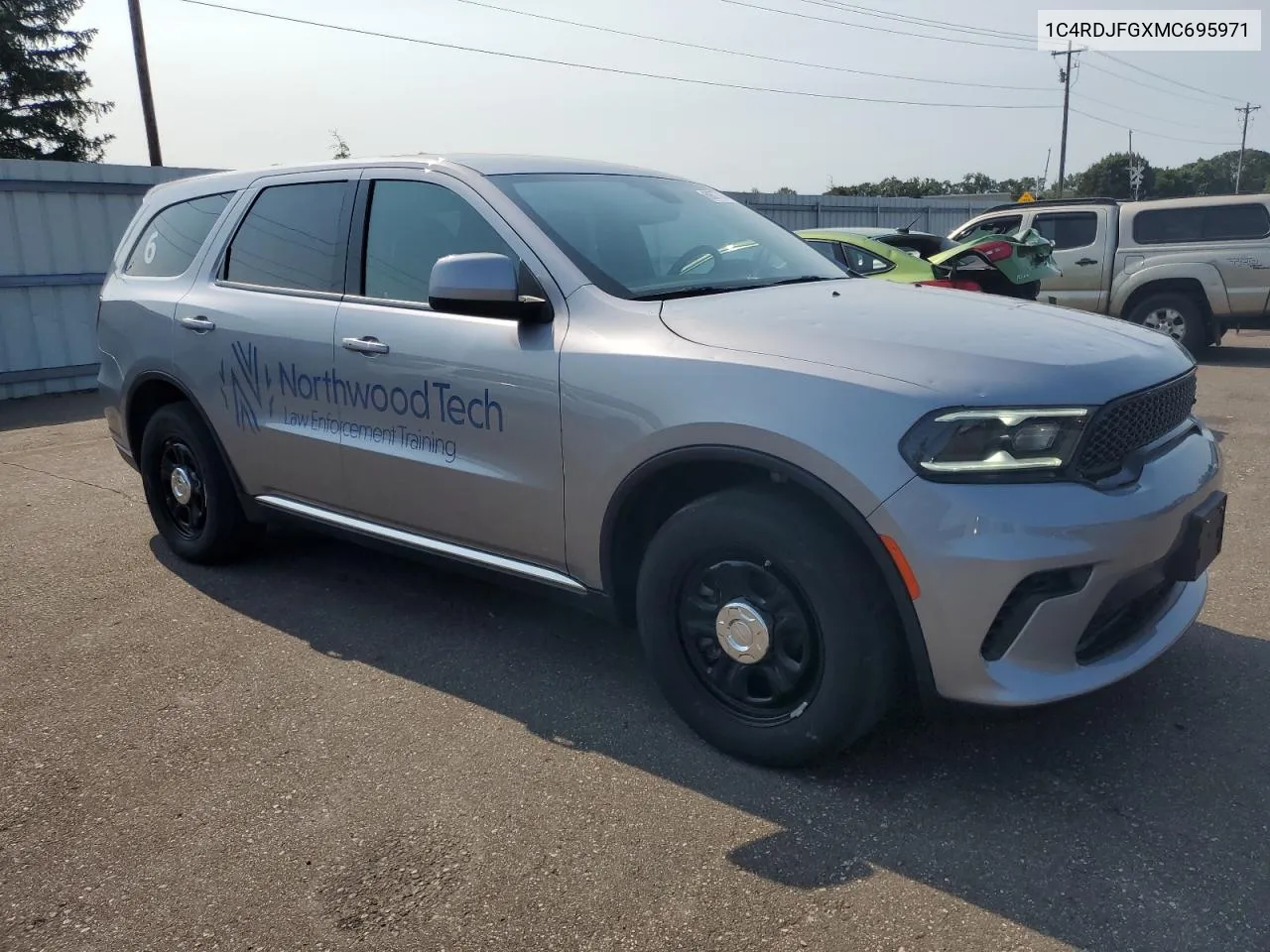 2021 Dodge Durango Pursuit VIN: 1C4RDJFGXMC695971 Lot: 69677704