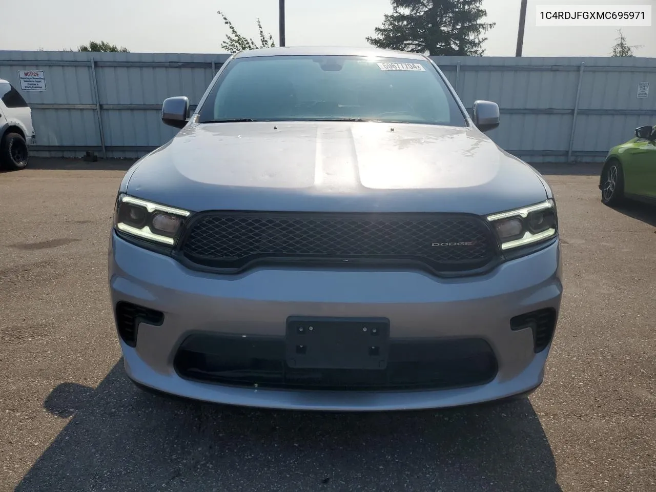 1C4RDJFGXMC695971 2021 Dodge Durango Pursuit