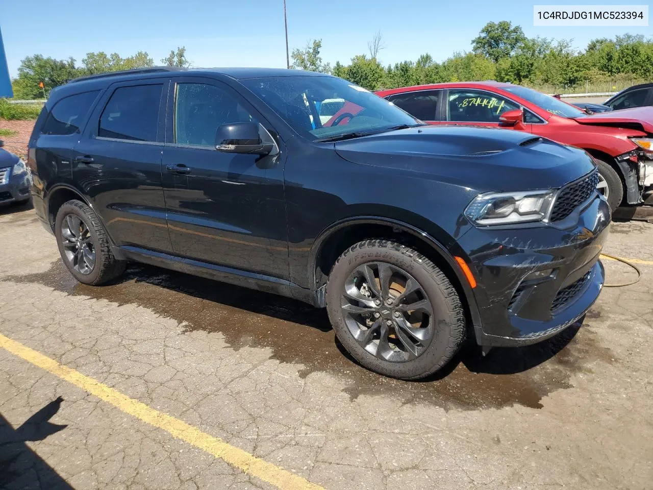 2021 Dodge Durango Gt VIN: 1C4RDJDG1MC523394 Lot: 69827934