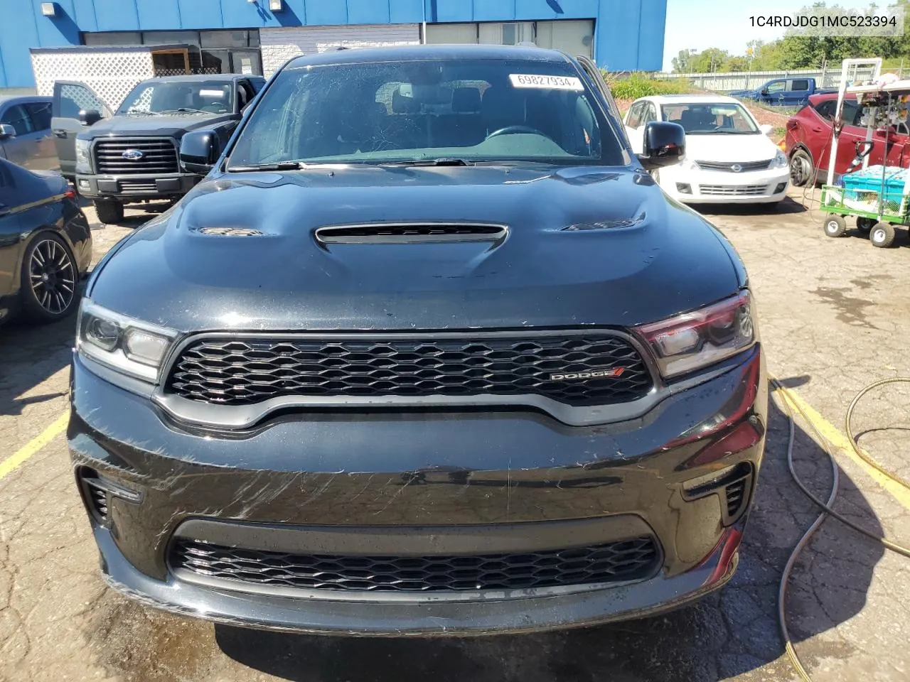 1C4RDJDG1MC523394 2021 Dodge Durango Gt