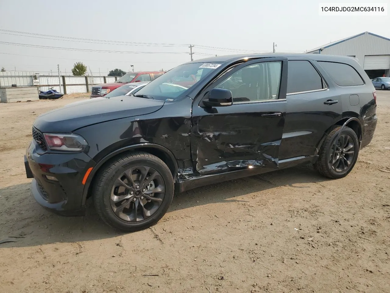 2021 Dodge Durango Gt VIN: 1C4RDJDG2MC634116 Lot: 69957234