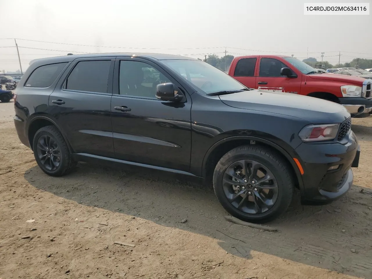 2021 Dodge Durango Gt VIN: 1C4RDJDG2MC634116 Lot: 69957234