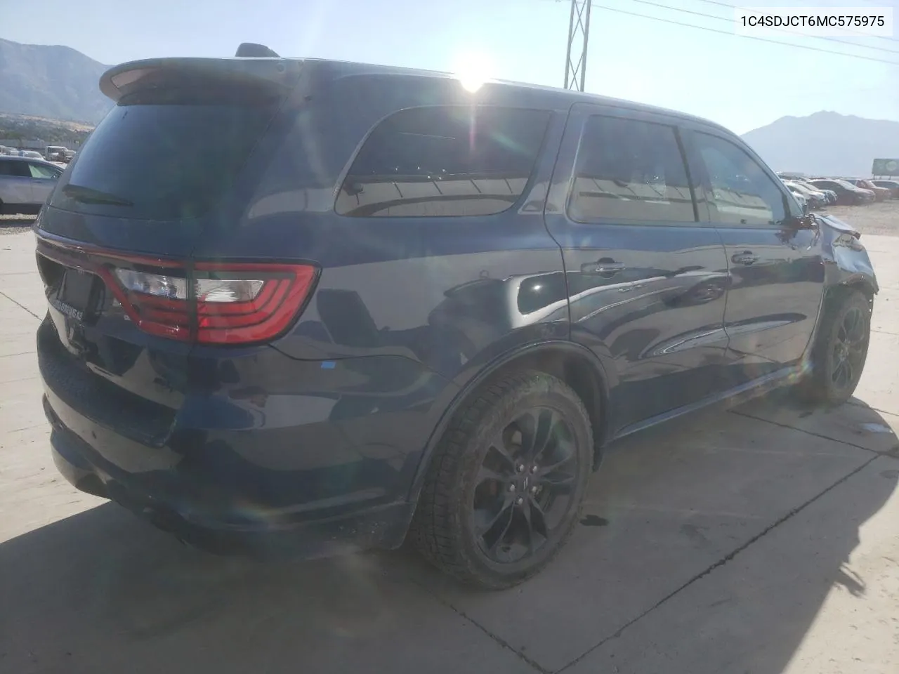 2021 Dodge Durango R/T VIN: 1C4SDJCT6MC575975 Lot: 70571244