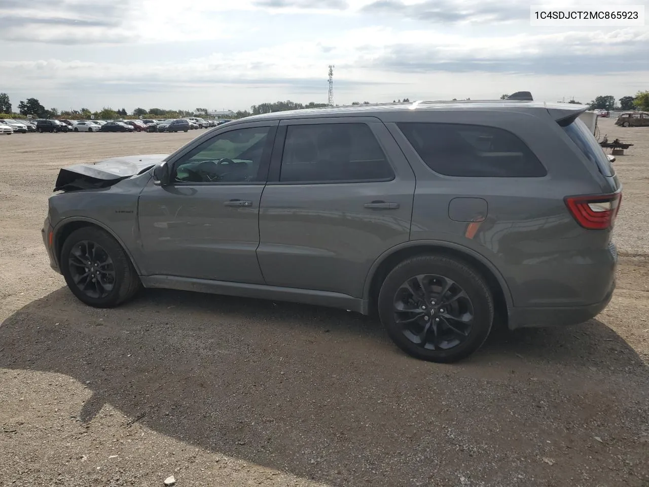 2021 Dodge Durango R/T VIN: 1C4SDJCT2MC865923 Lot: 70595334