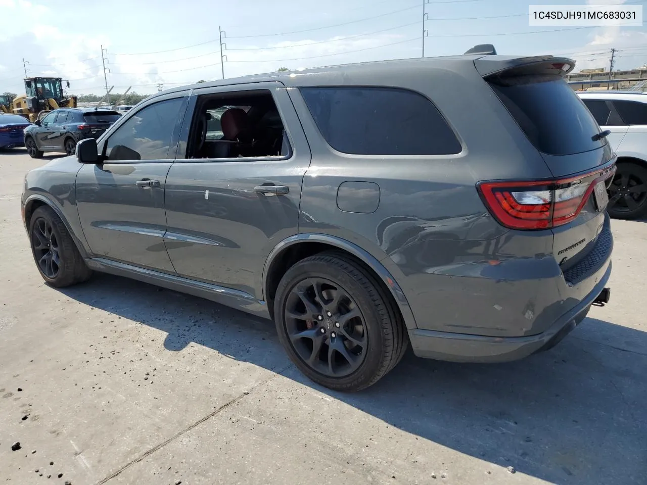 2021 Dodge Durango Srt Hellcat VIN: 1C4SDJH91MC683031 Lot: 70632594