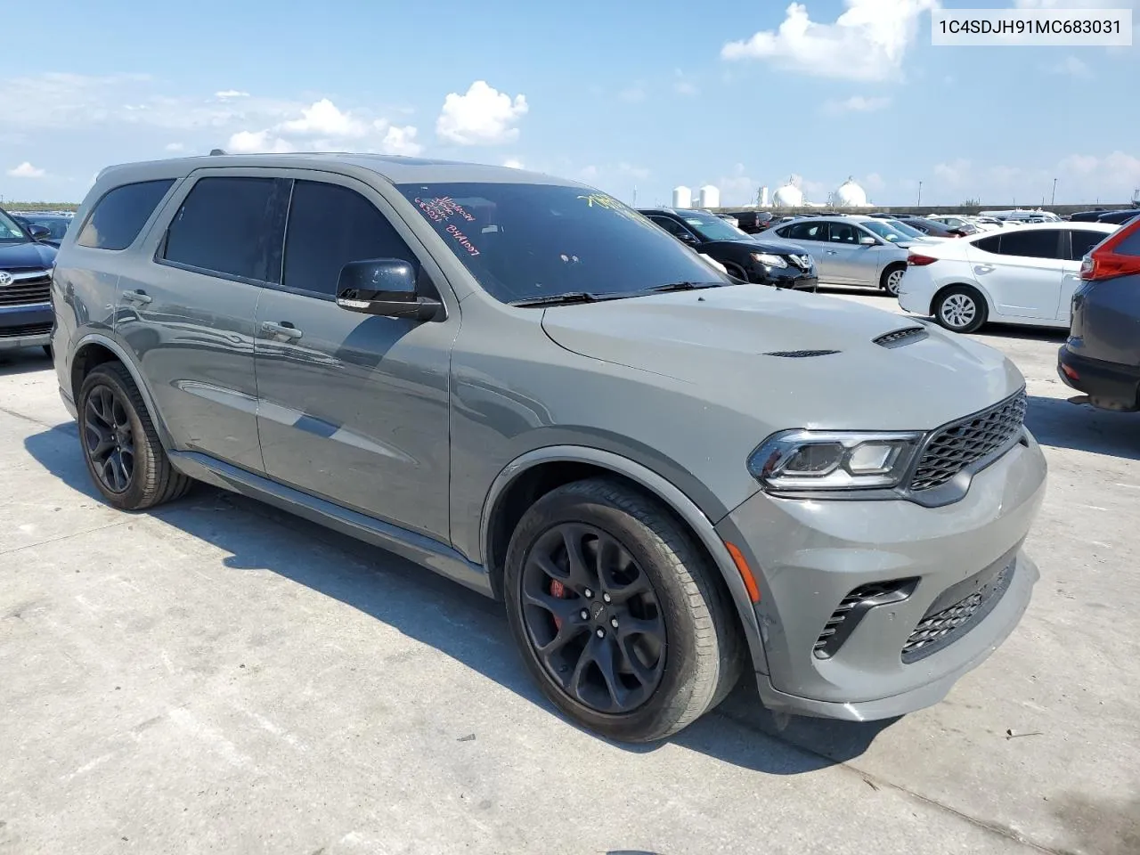 2021 Dodge Durango Srt Hellcat VIN: 1C4SDJH91MC683031 Lot: 70632594