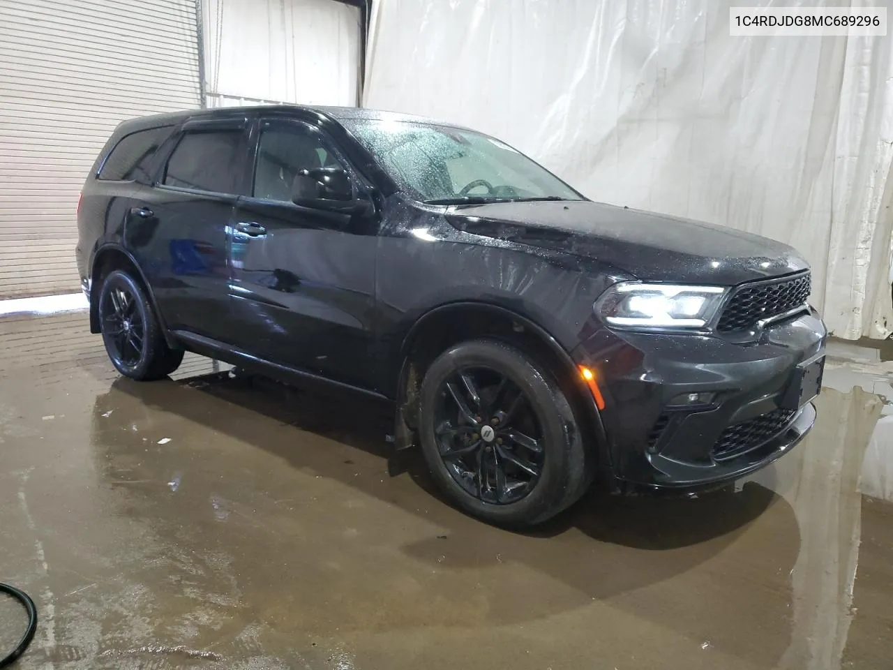 2021 Dodge Durango Gt VIN: 1C4RDJDG8MC689296 Lot: 70820474