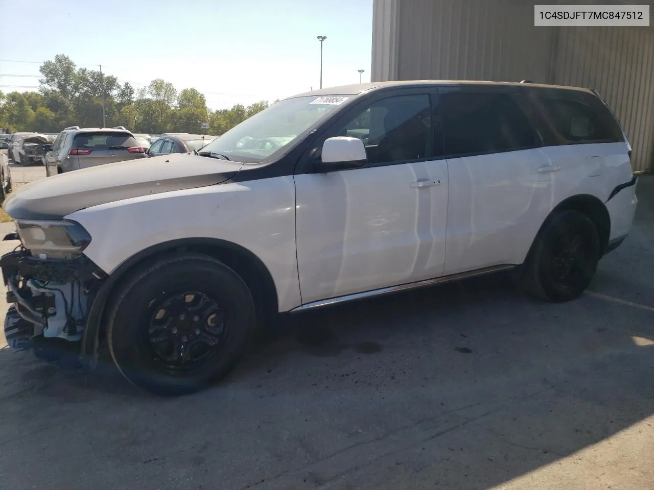 2021 Dodge Durango Pursuit VIN: 1C4SDJFT7MC847512 Lot: 71769854