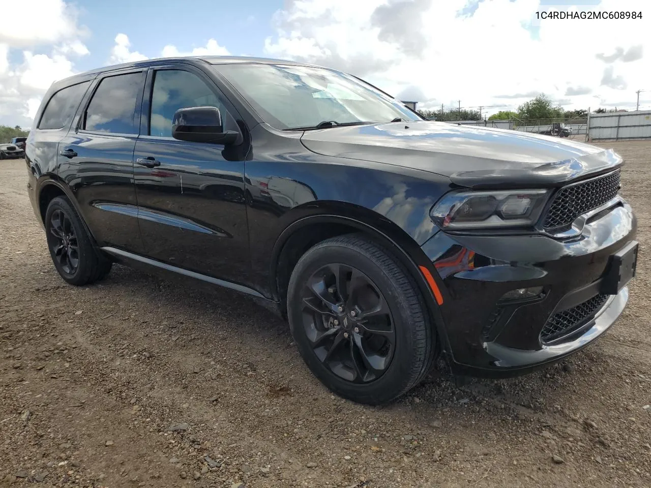 2021 Dodge Durango Sxt VIN: 1C4RDHAG2MC608984 Lot: 72278754