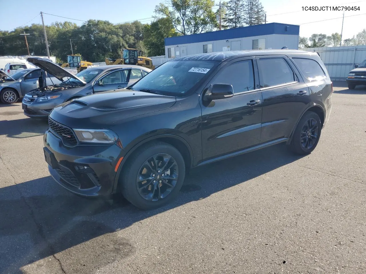 2021 Dodge Durango R/T VIN: 1C4SDJCT1MC790454 Lot: 72716154