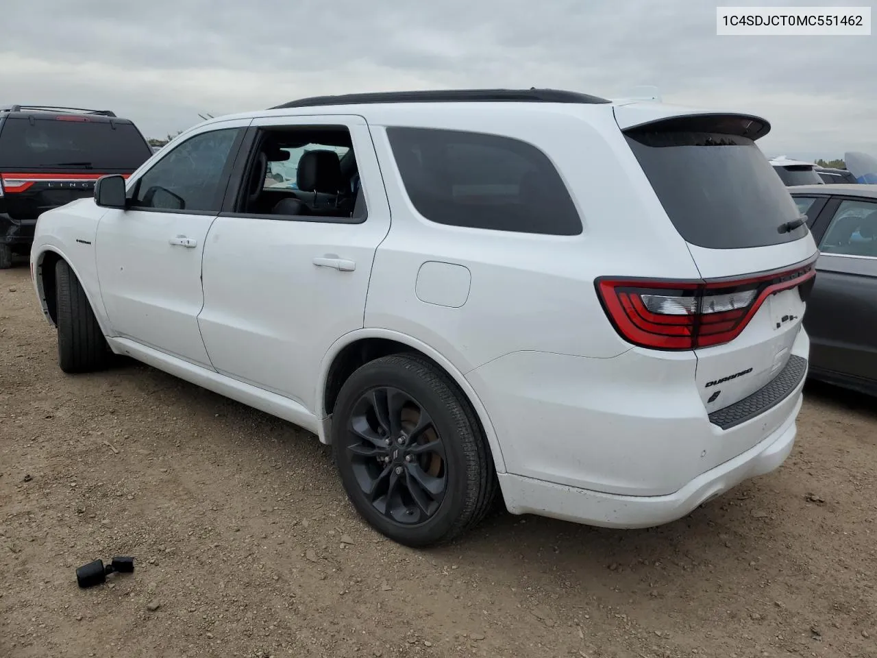 2021 Dodge Durango R/T VIN: 1C4SDJCT0MC551462 Lot: 73003934