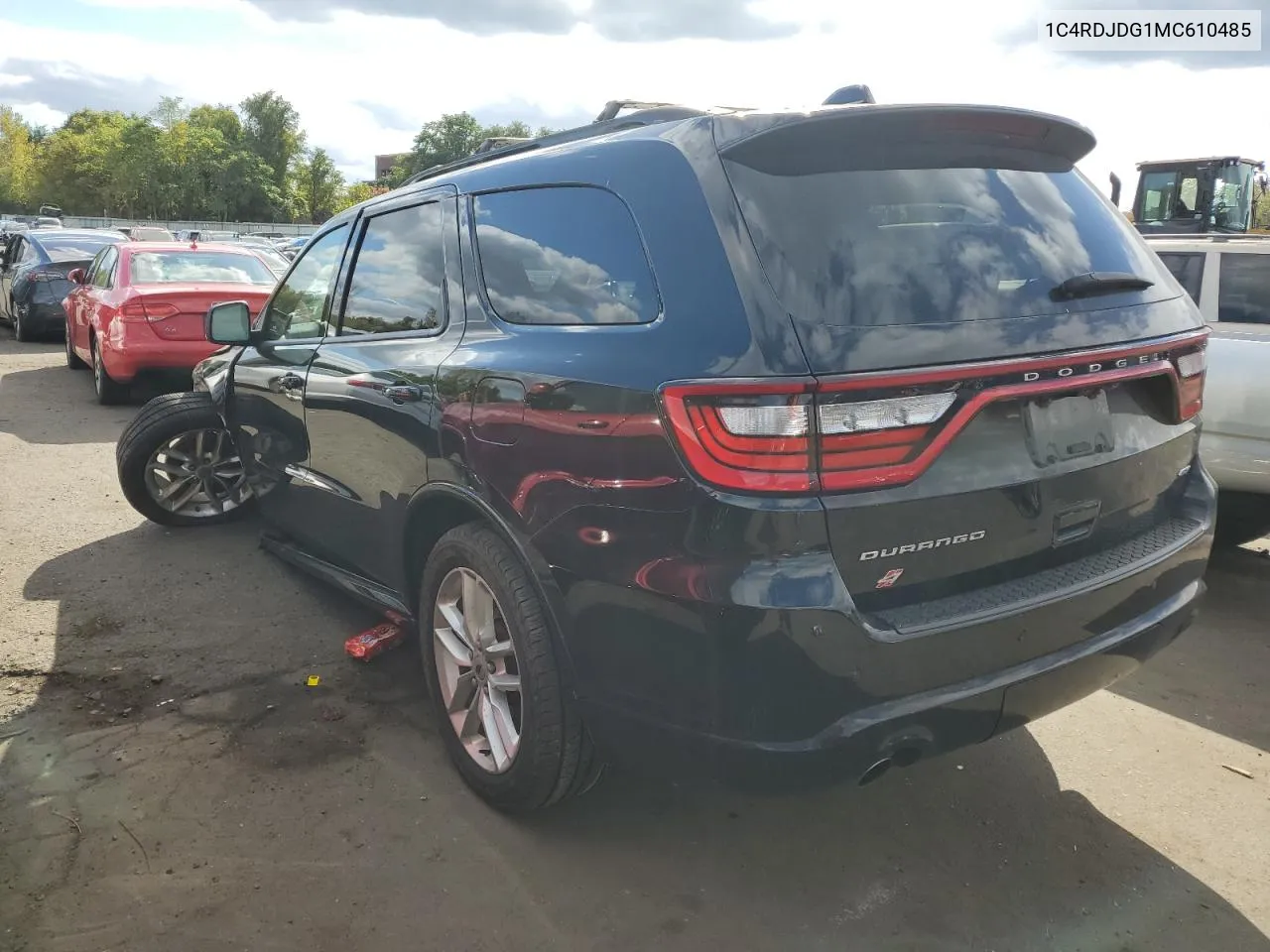 2021 Dodge Durango Gt VIN: 1C4RDJDG1MC610485 Lot: 73036494