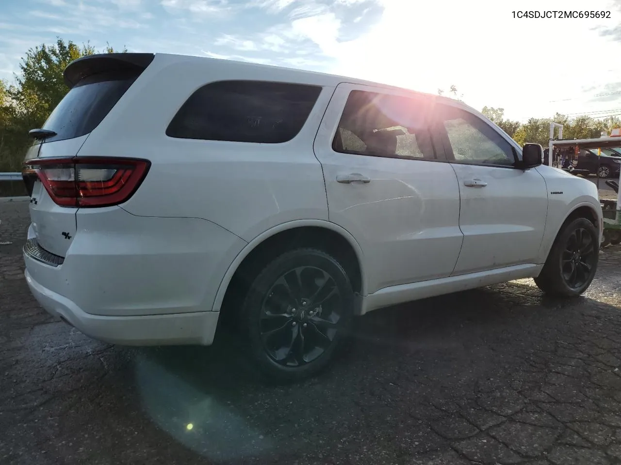 2021 Dodge Durango R/T VIN: 1C4SDJCT2MC695692 Lot: 73277574