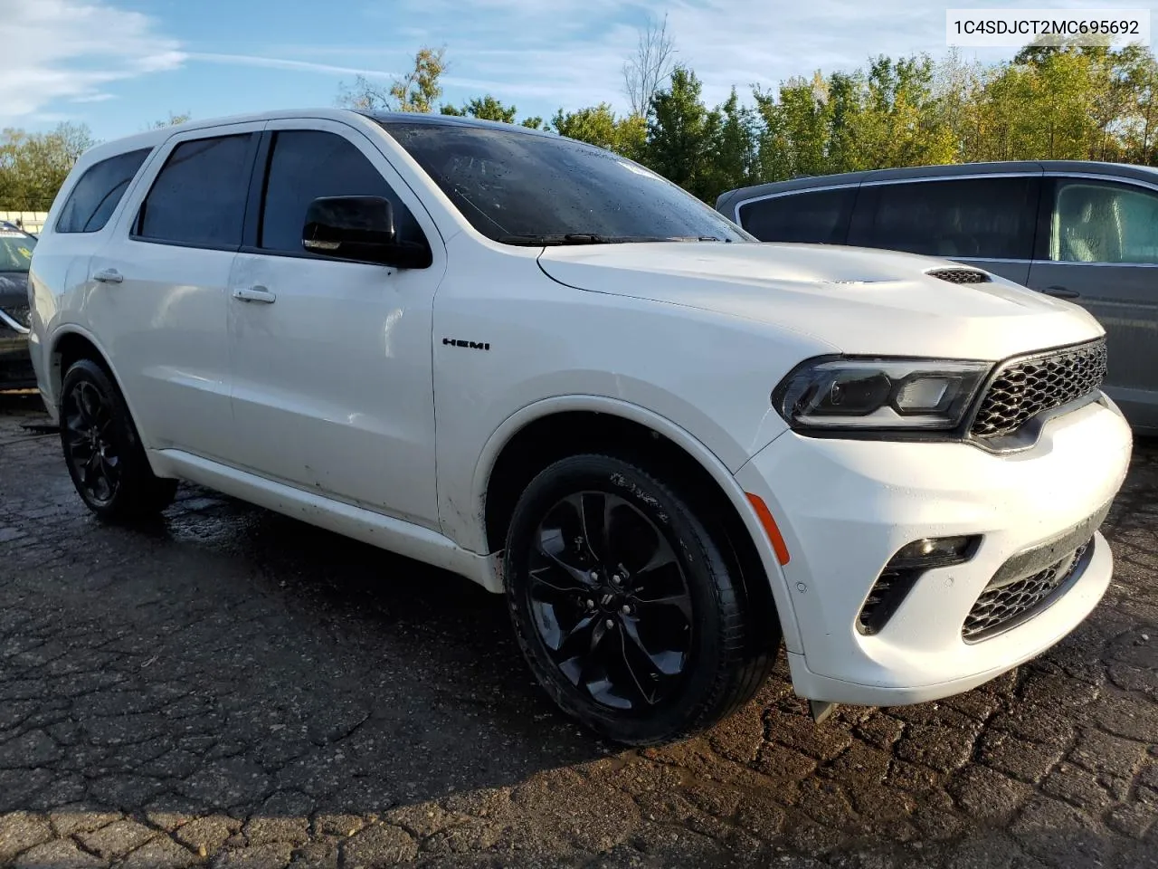 2021 Dodge Durango R/T VIN: 1C4SDJCT2MC695692 Lot: 73277574