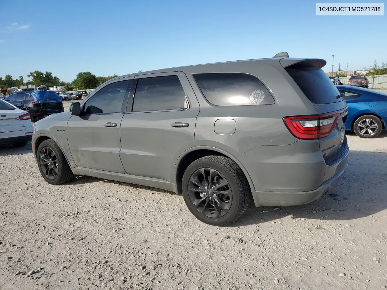 1C4SDJCT1MC521788 2021 Dodge Durango R/T