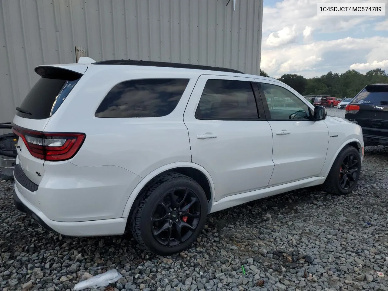 2021 Dodge Durango R/T VIN: 1C4SDJCT4MC574789 Lot: 73383144