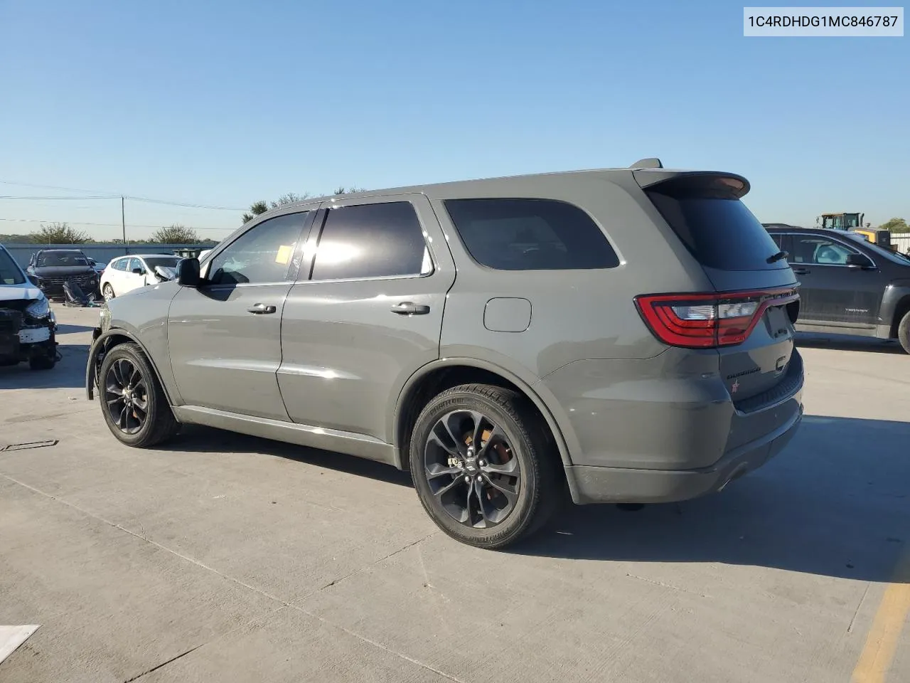 1C4RDHDG1MC846787 2021 Dodge Durango Gt