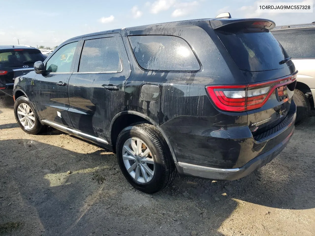 2021 Dodge Durango Sxt VIN: 1C4RDJAG9MC557328 Lot: 73849184