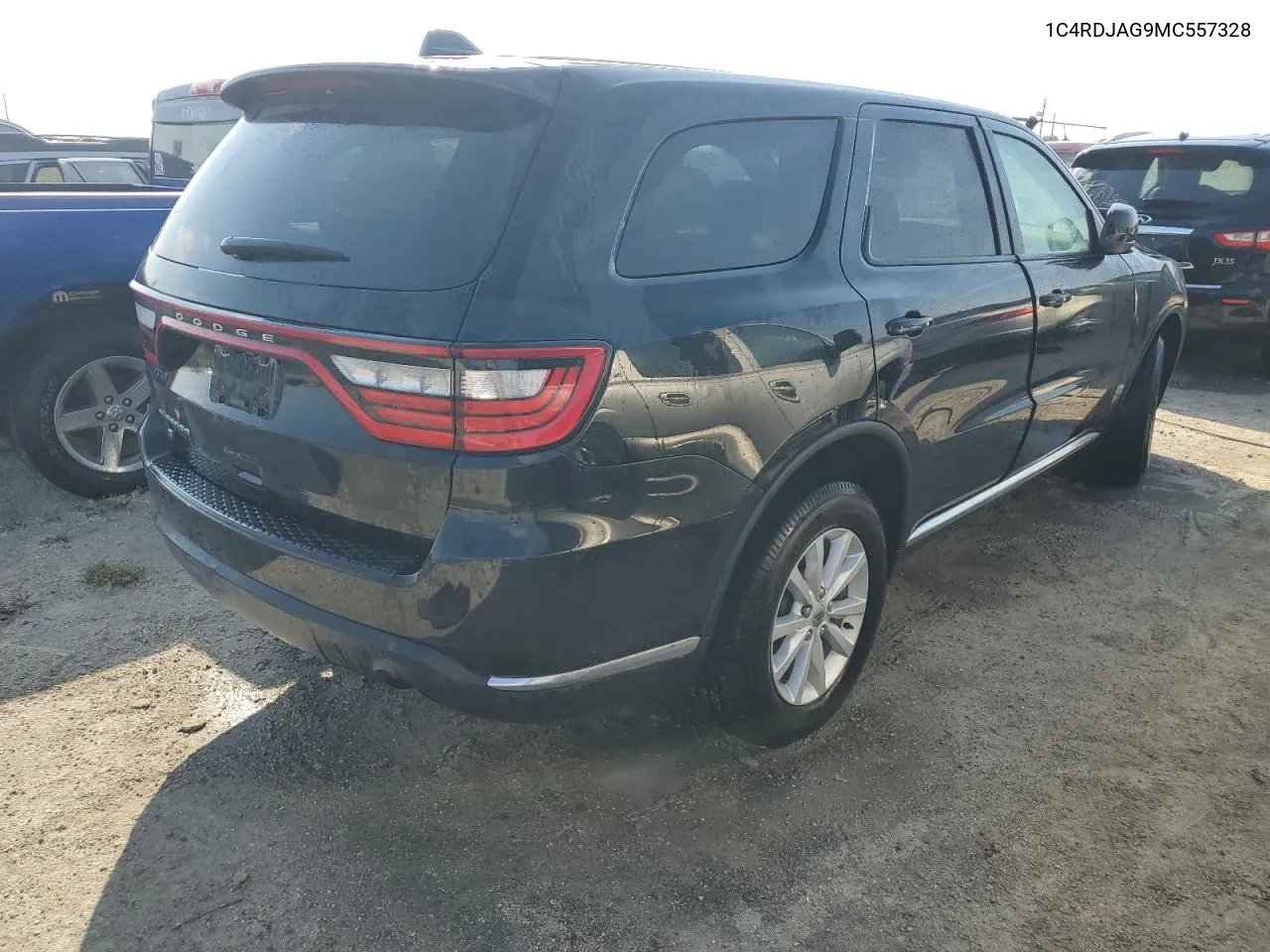 2021 Dodge Durango Sxt VIN: 1C4RDJAG9MC557328 Lot: 73849184