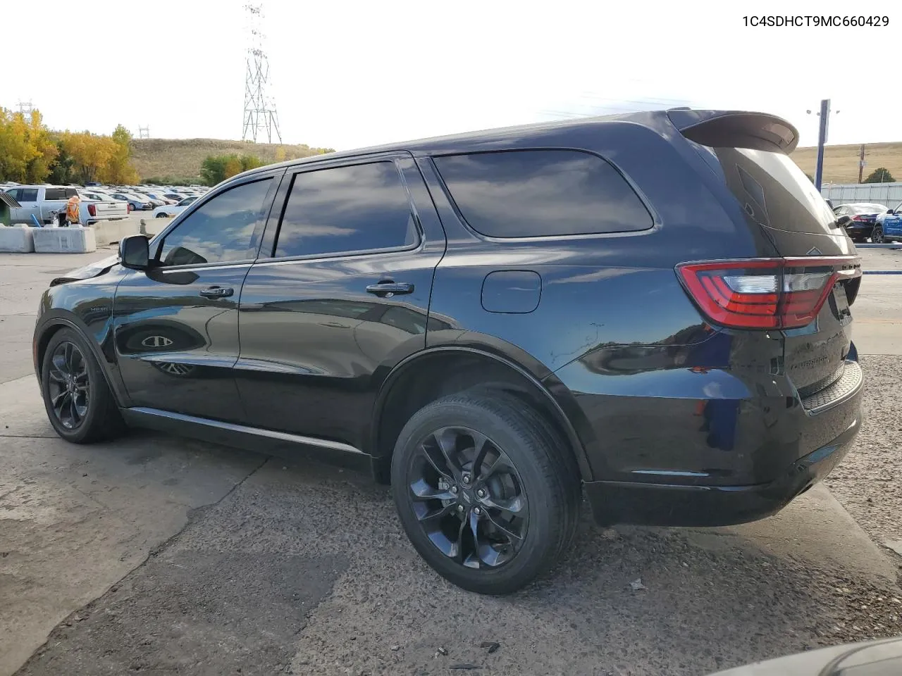 2021 Dodge Durango R/T VIN: 1C4SDHCT9MC660429 Lot: 74763264