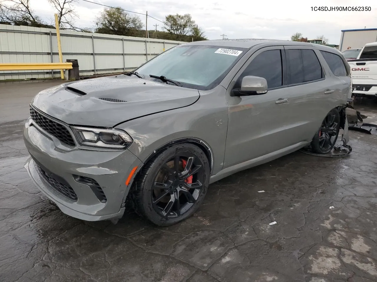 1C4SDJH90MC662350 2021 Dodge Durango Srt Hellcat