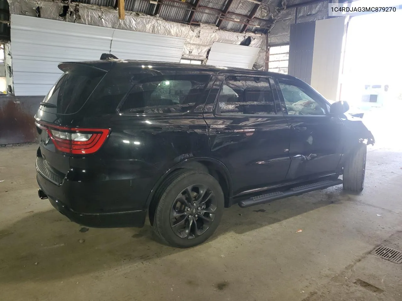 2021 Dodge Durango Sxt VIN: 1C4RDJAG3MC879270 Lot: 75464524