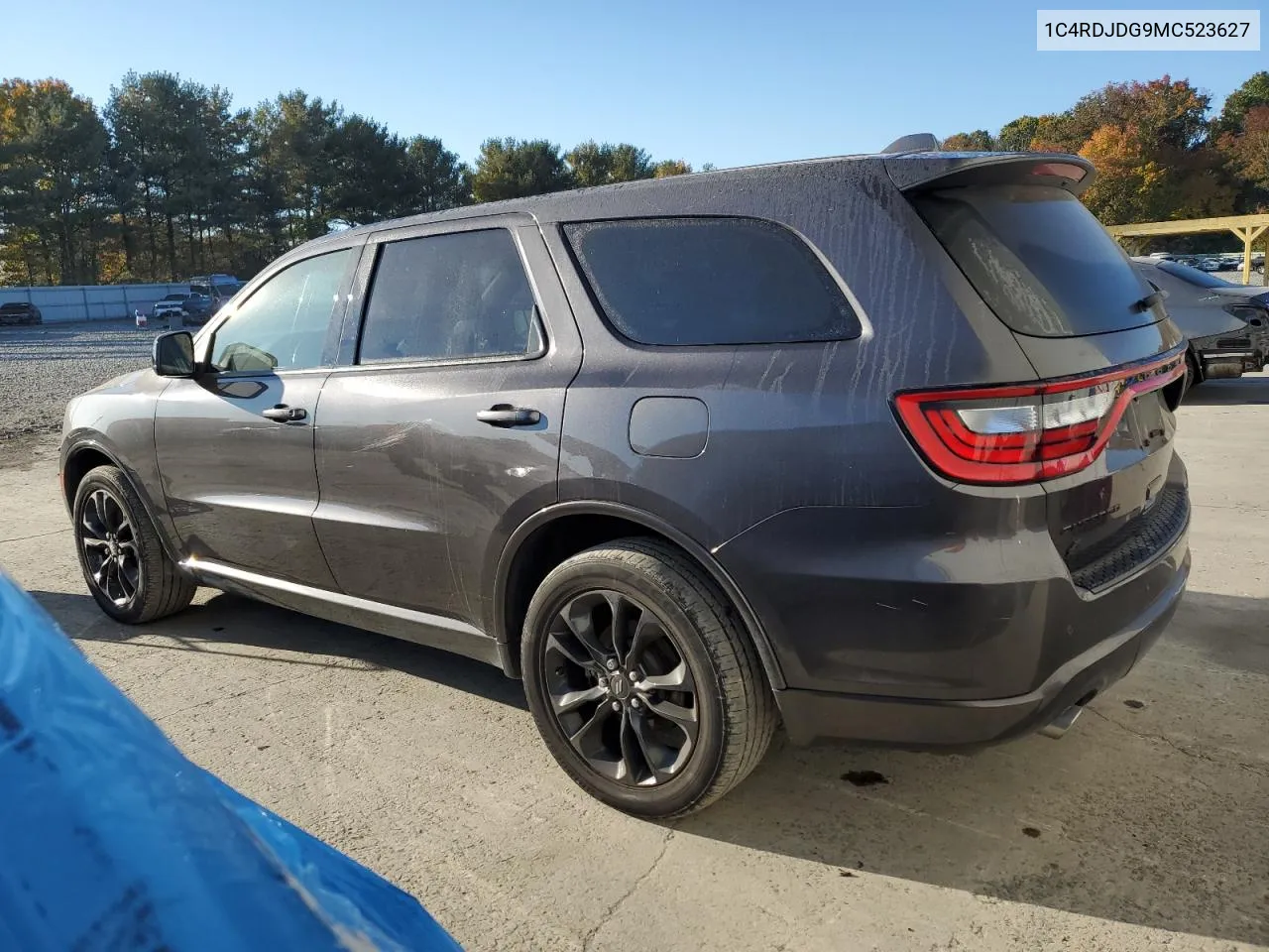 2021 Dodge Durango Gt VIN: 1C4RDJDG9MC523627 Lot: 75844064