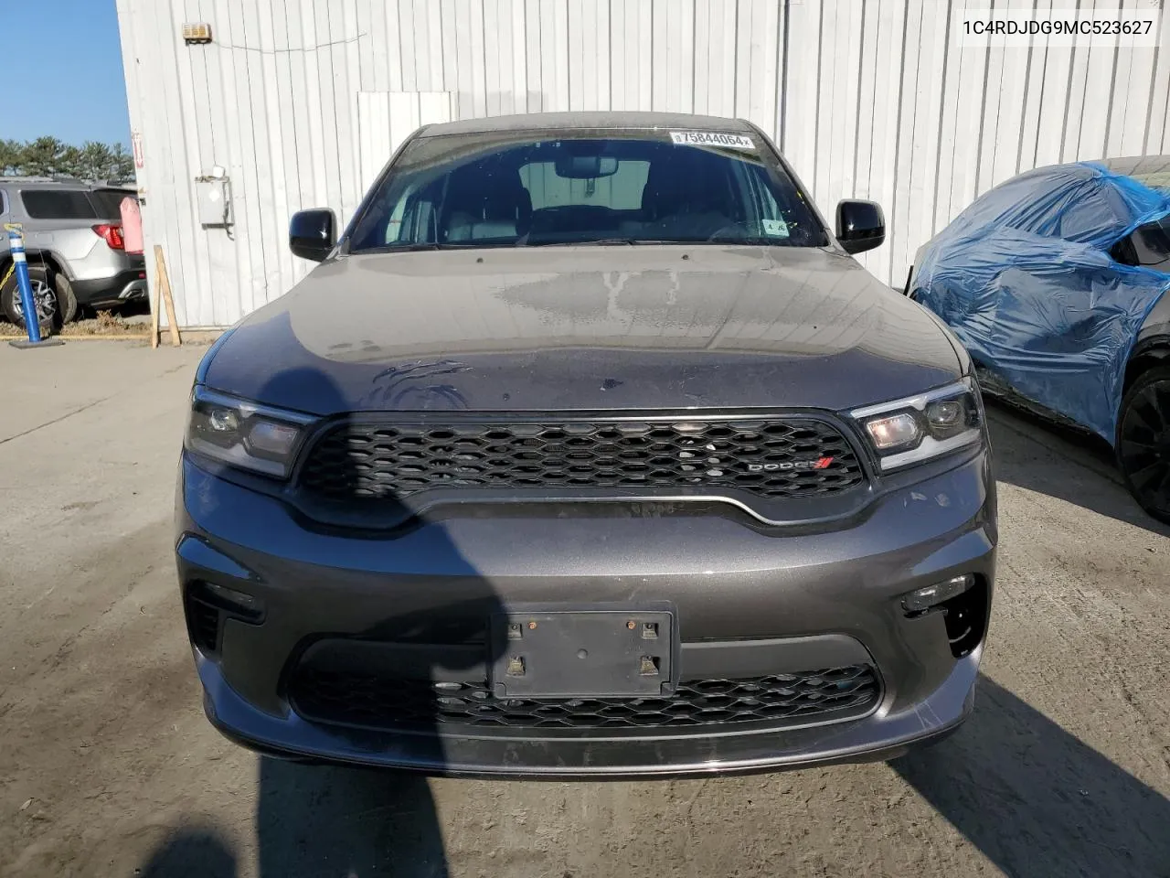 2021 Dodge Durango Gt VIN: 1C4RDJDG9MC523627 Lot: 75844064