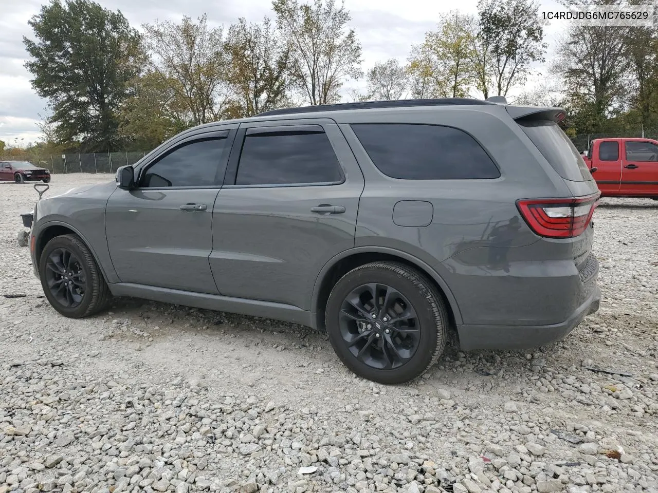 2021 Dodge Durango Gt VIN: 1C4RDJDG6MC765629 Lot: 75989364