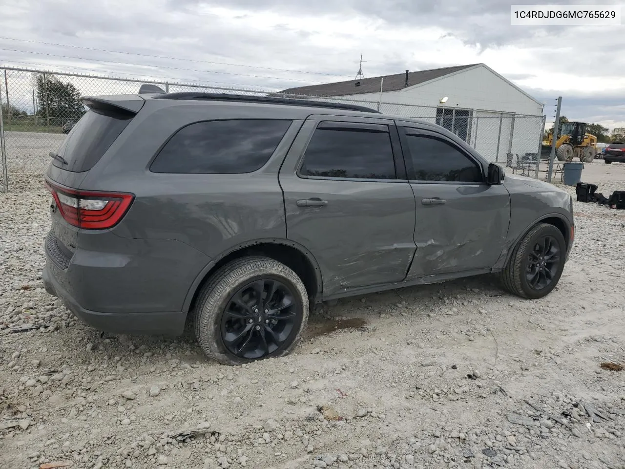 2021 Dodge Durango Gt VIN: 1C4RDJDG6MC765629 Lot: 75989364