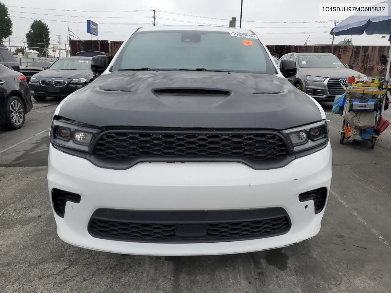 2021 Dodge Durango Srt Hellcat VIN: 1C4SDJH97MC605837 Lot: 76390414