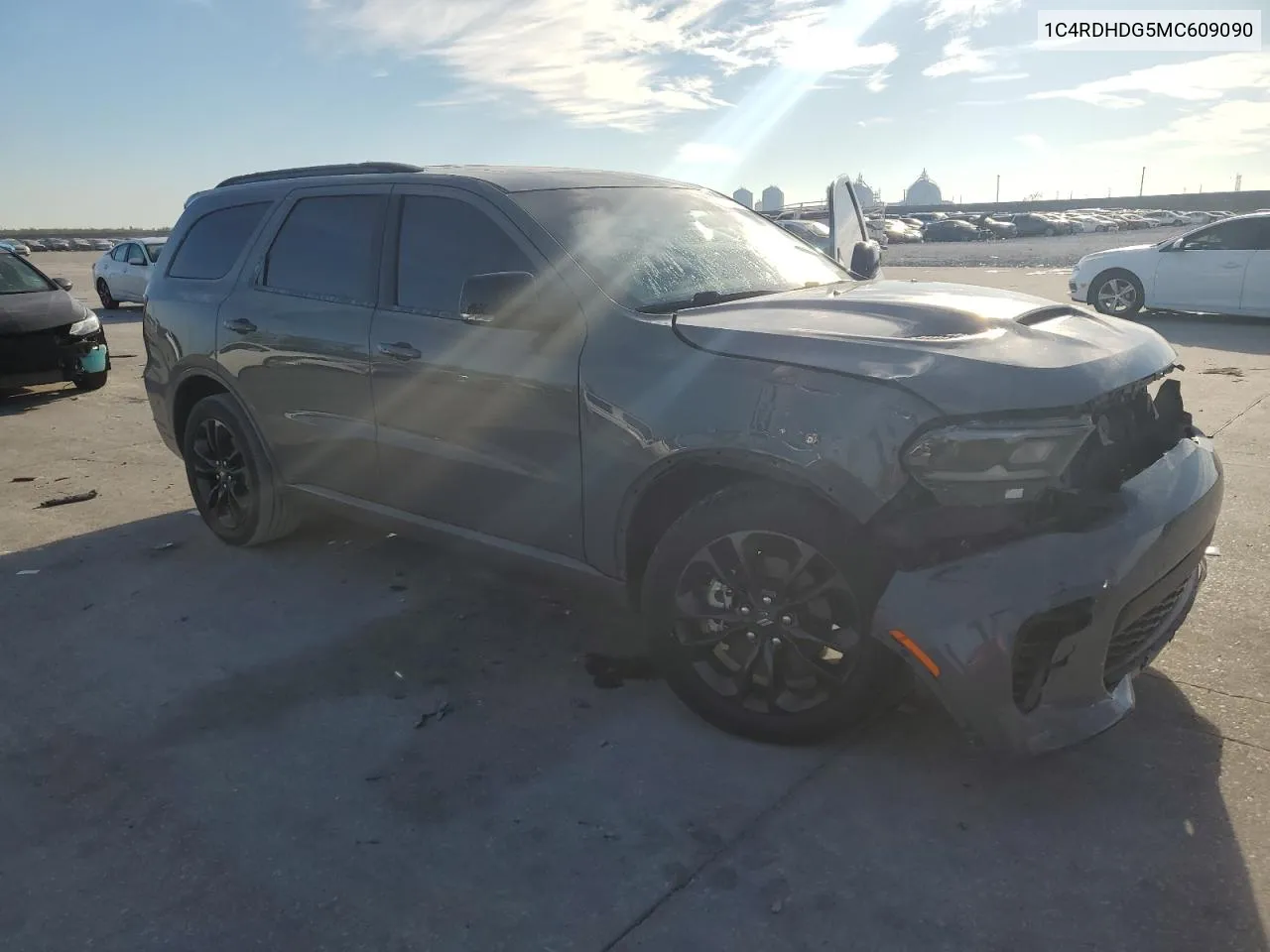 2021 Dodge Durango Gt VIN: 1C4RDHDG5MC609090 Lot: 76976054