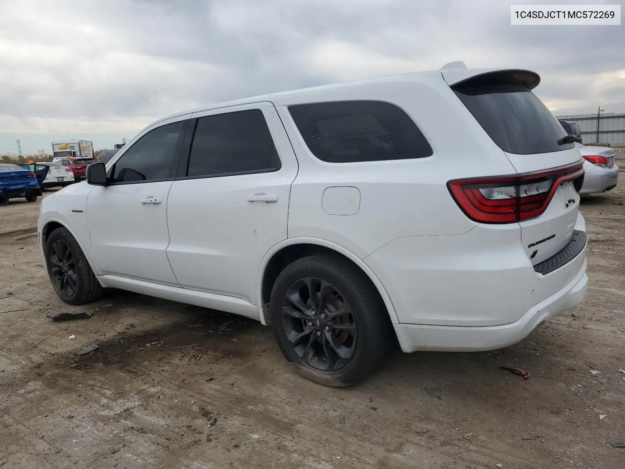 2021 Dodge Durango R/T VIN: 1C4SDJCT1MC572269 Lot: 77071044