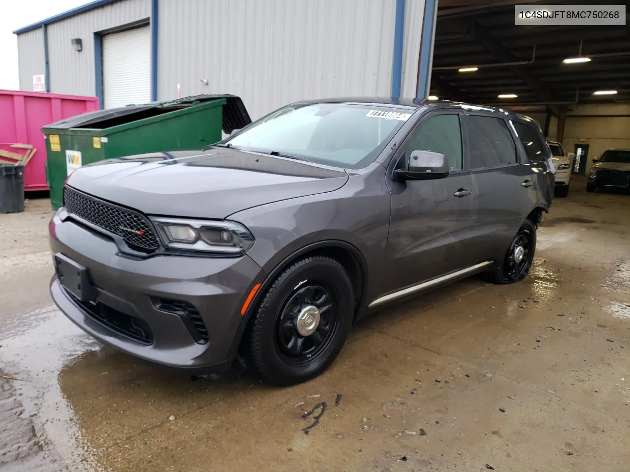 2021 Dodge Durango Pursuit VIN: 1C4SDJFT8MC750268 Lot: 77118864