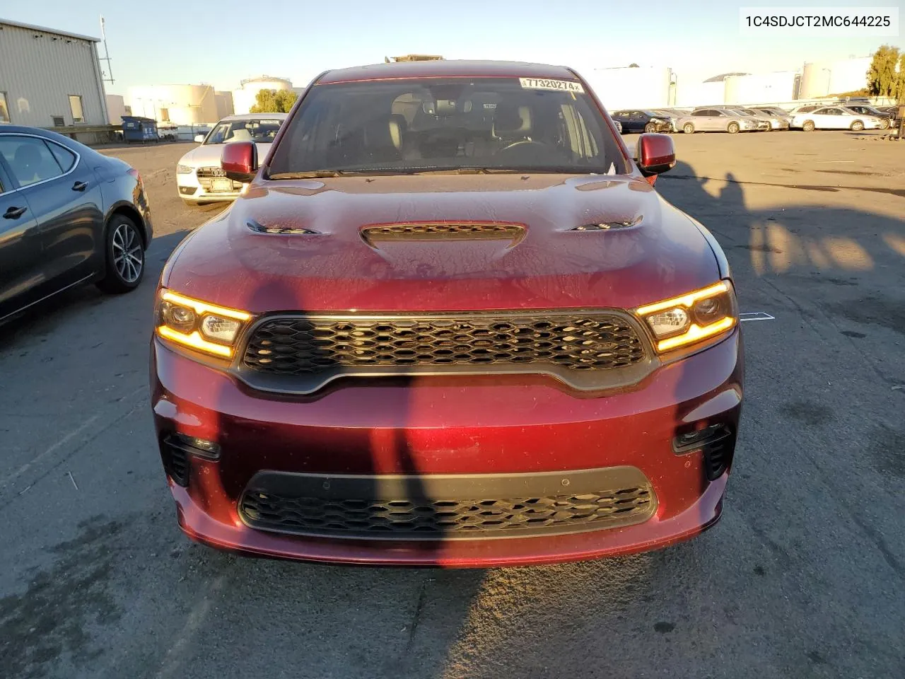 2021 Dodge Durango R/T VIN: 1C4SDJCT2MC644225 Lot: 77320274