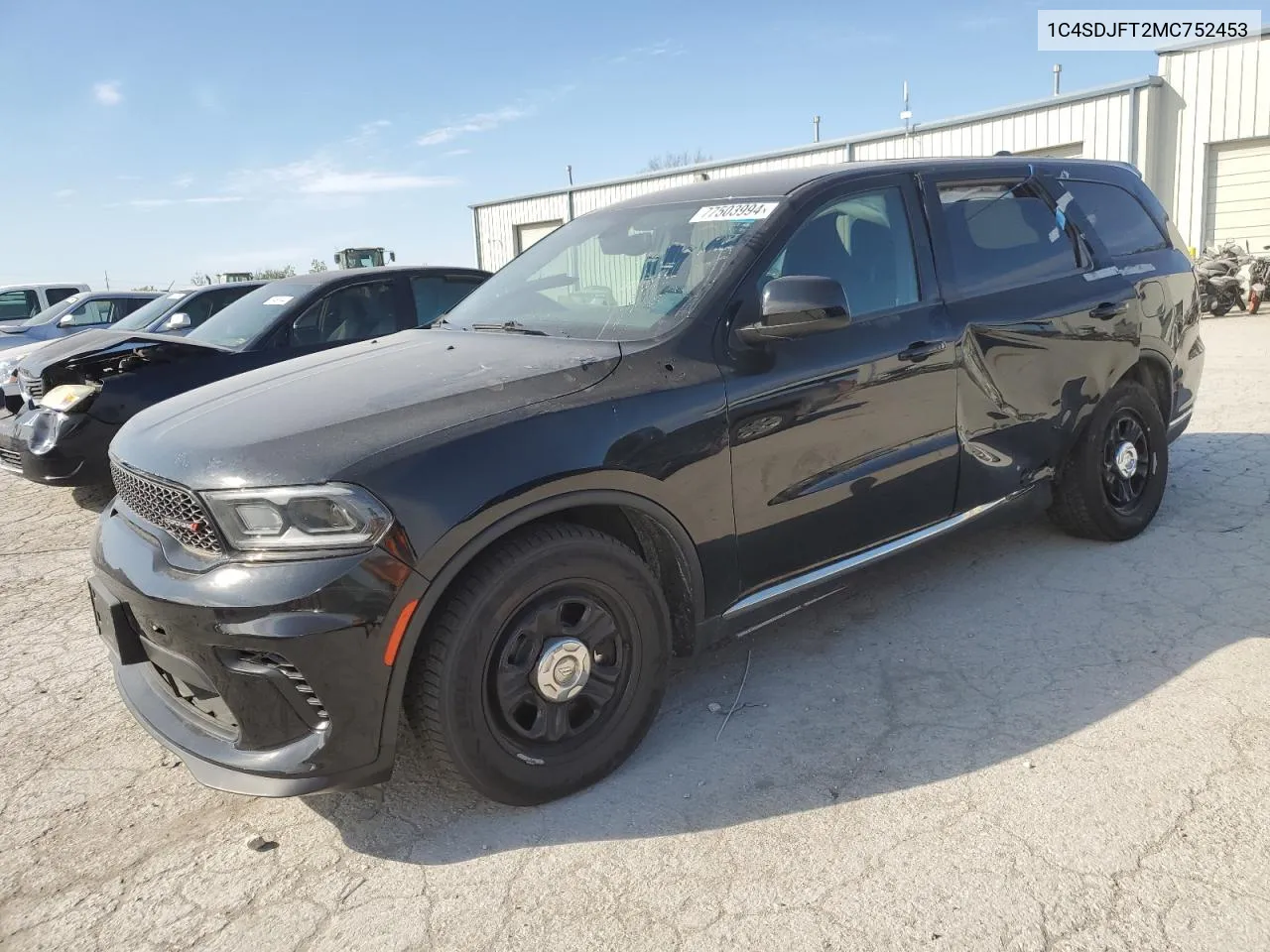 1C4SDJFT2MC752453 2021 Dodge Durango Pursuit